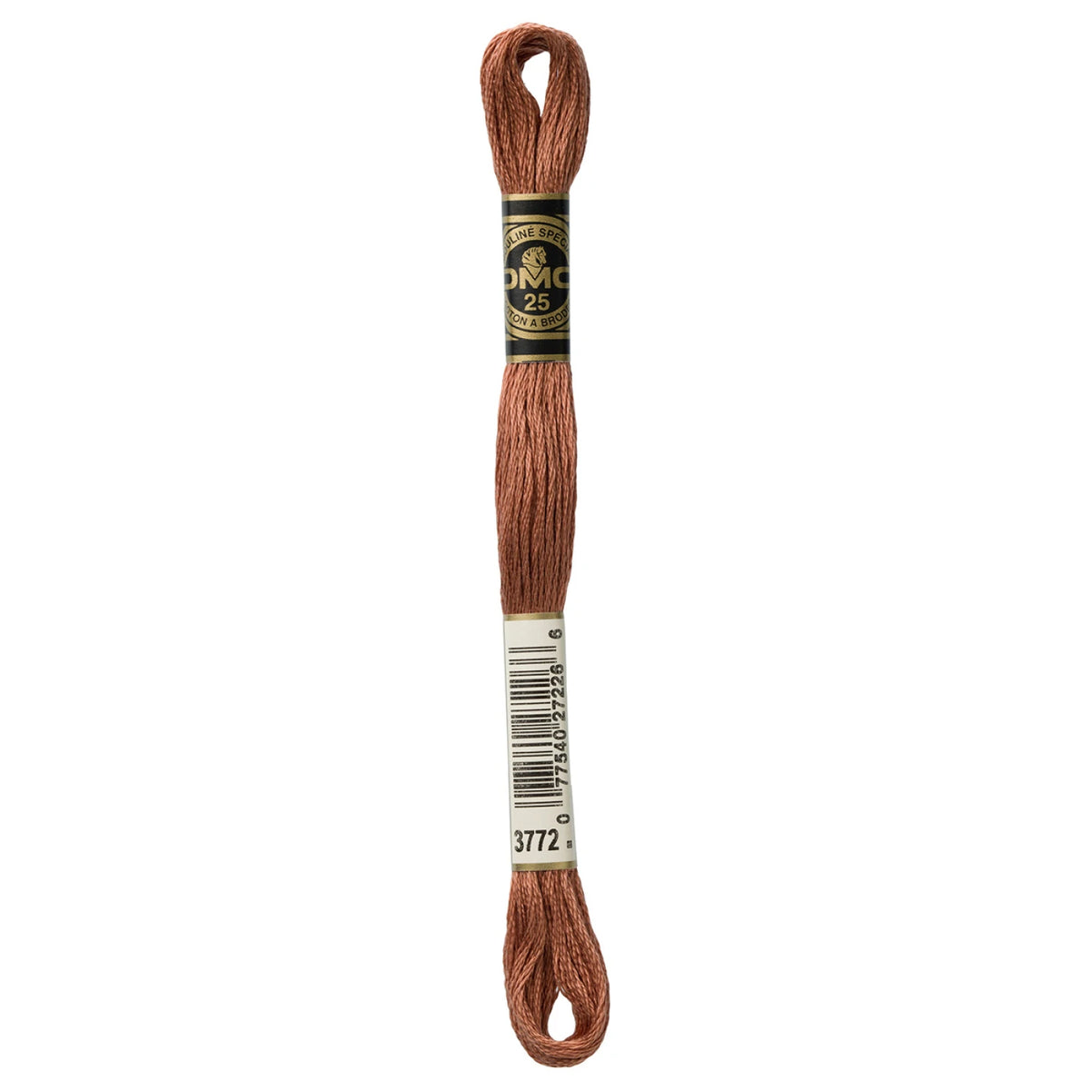 DMC 3772 Very Dark Desert Sand 6 Strand Embroidery Floss DMC #117UA-3772