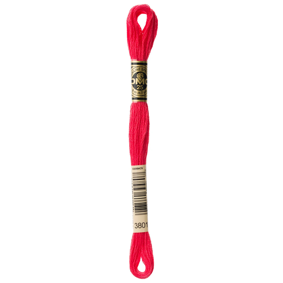 DMC 3801 Very Dark Melon 6 Strand Embroidery Floss DMC #117UA-3801