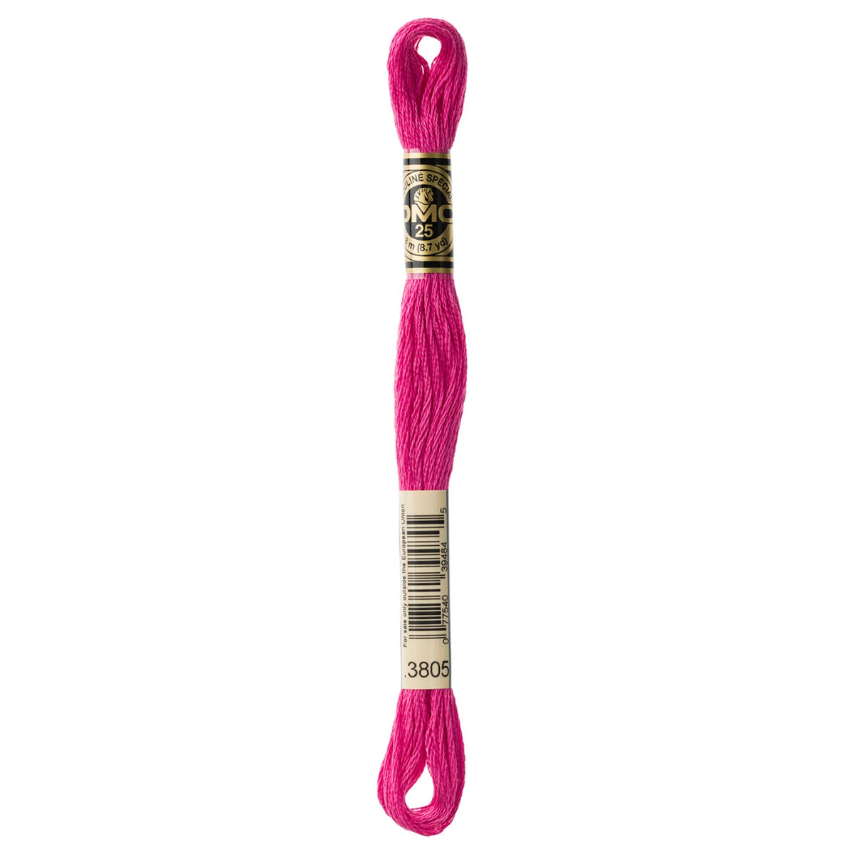 DMC 3805 Cyclamen Pink 6 Strand Embroidery Floss DMC #117UA-3805