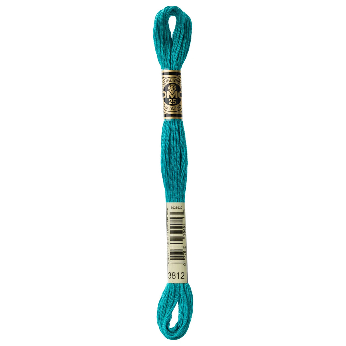 DMC 3812 Very Dark Seagreen 6 Strand Embroidery Floss DMC #117UA-3812