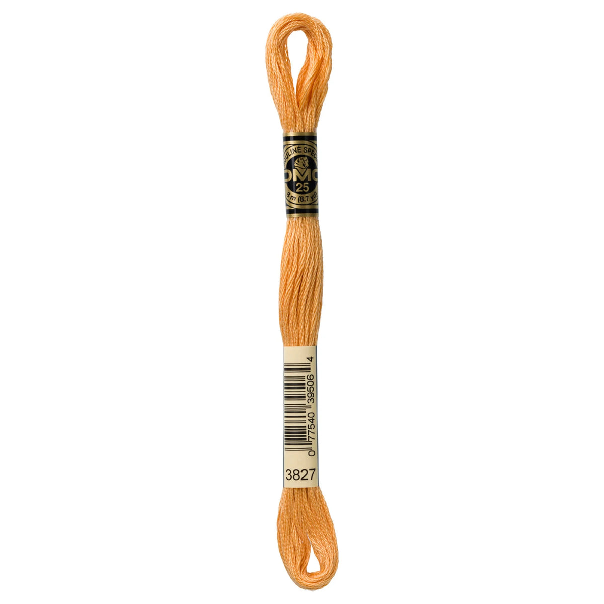 DMC 3827 Pale Golden Brown 6 Strand Embroidery Floss DMC #117UA-3827
