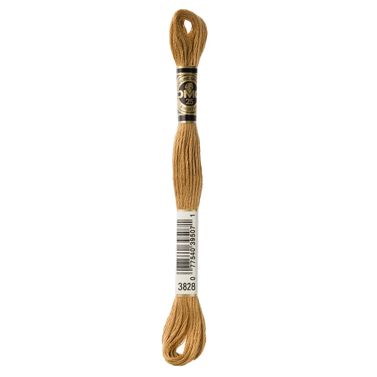 DMC 3828 Hazelnut Brown 6 Strand Embroidery Floss DMC #117UA-3828