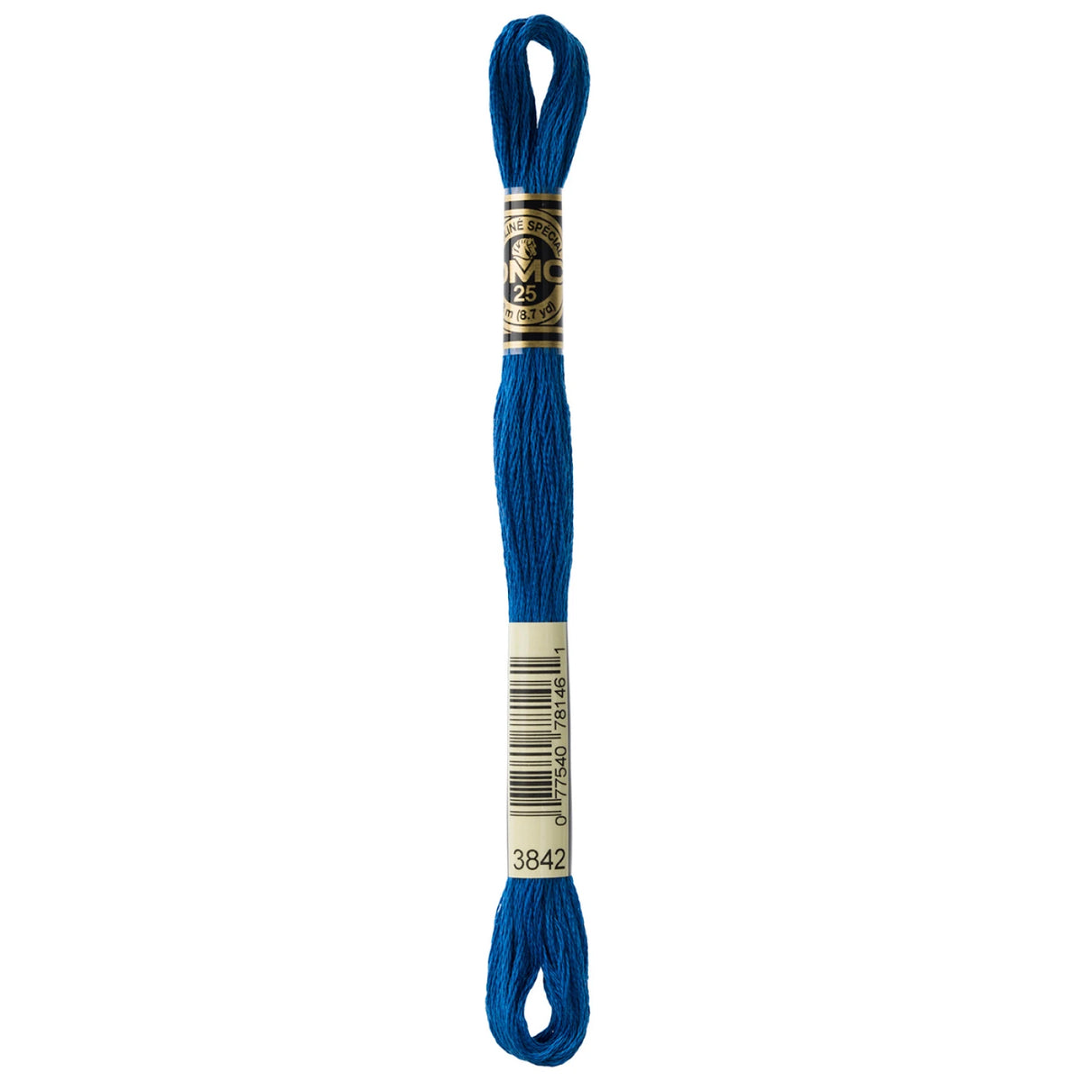 DMC 3842 Dark Wedgewood 6 Strand Embroidery Floss DMC #117UA-3842