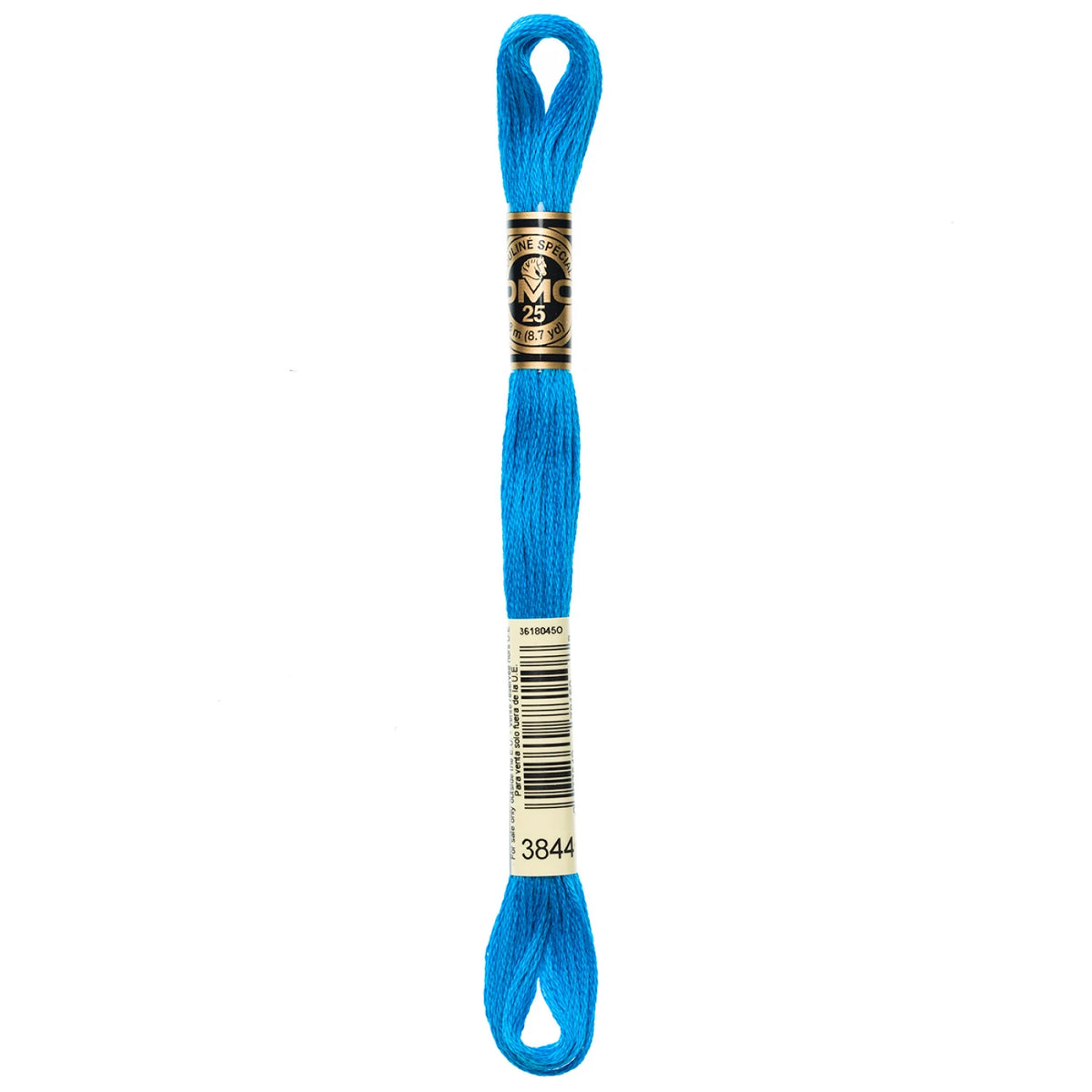 DMC 3844 Dark Bright Turquoise 6 Strand Embroidery Floss DMC #117UA-3844