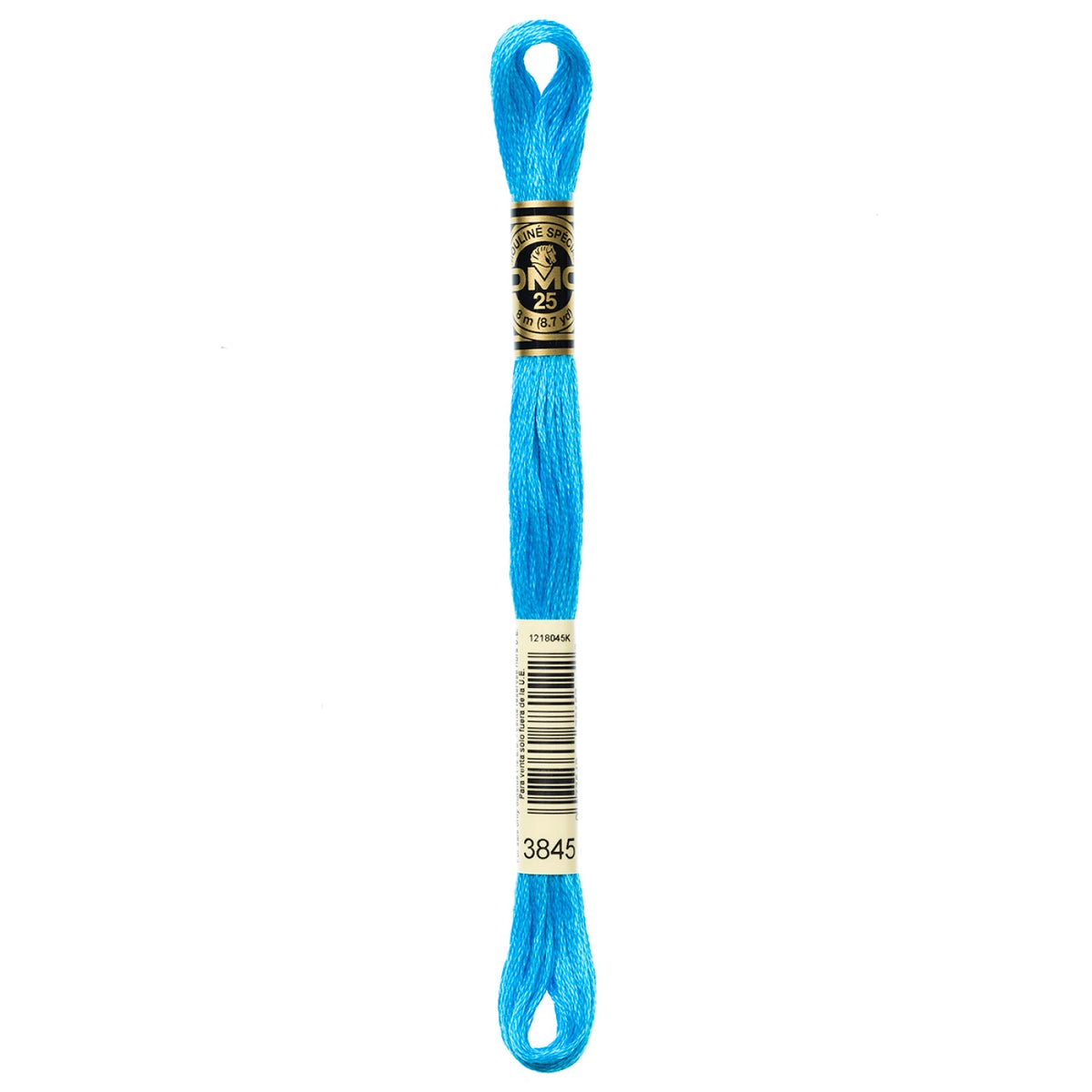 DMC 3845 Medium Bright Turquoise 6 Strand Embroidery Floss DMC #117UA-3845