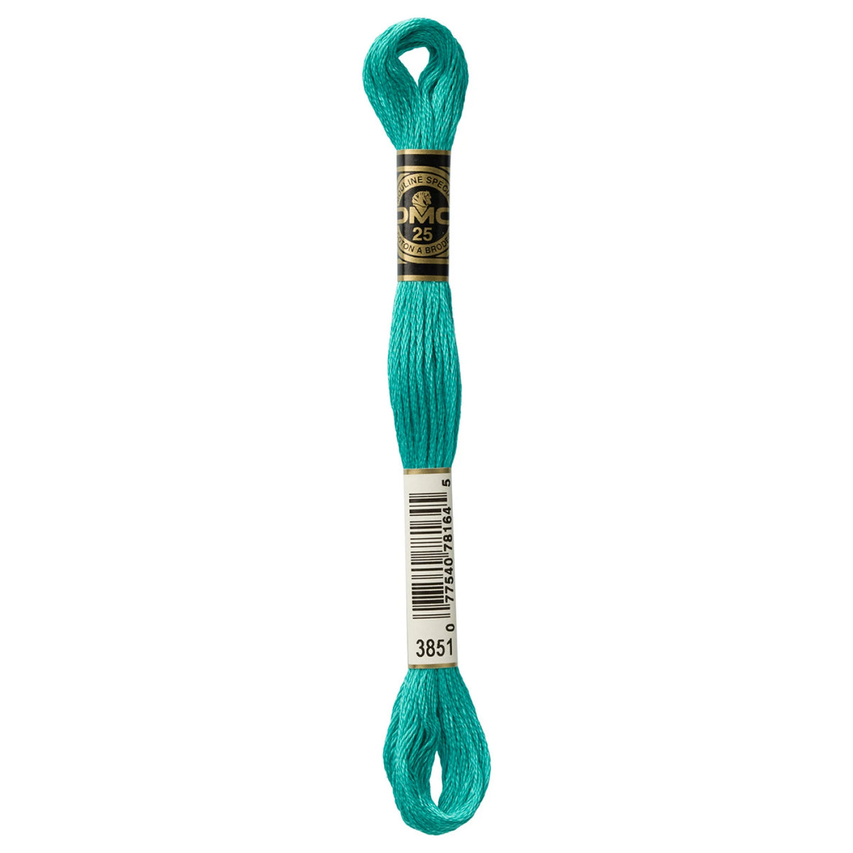 DMC 3851 Light Bright Green 6 Strand Embroidery Floss DMC #117UA-3851