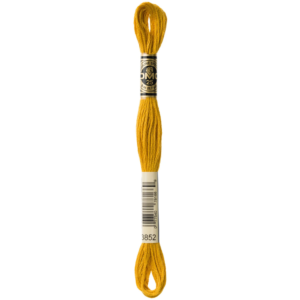 DMC 3852 Very Dark Straw 6 Strand Embroidery Floss DMC #117UA-3852
