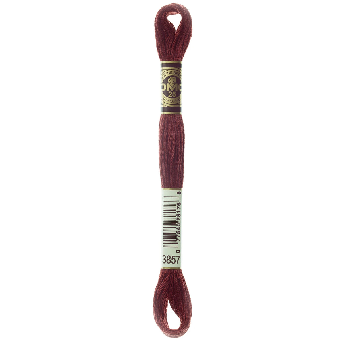 DMC 3857 Dark Rosewood 6 Strand Embroidery Floss DMC #117UA-3857