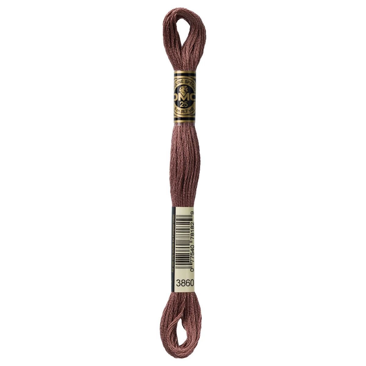 DMC 3860 Cocoa 6 Strand Embroidery Floss DMC #117UA-3860
