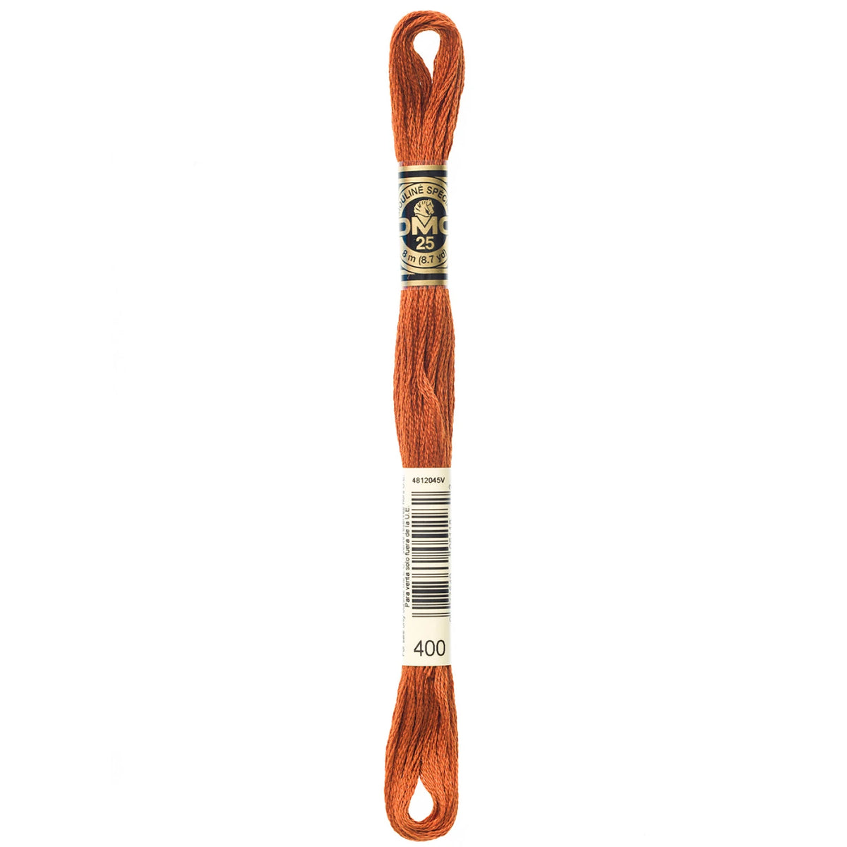 DMC 400 Dark Mahogany 6 Strand Embroidery Floss DMC #117UA-400