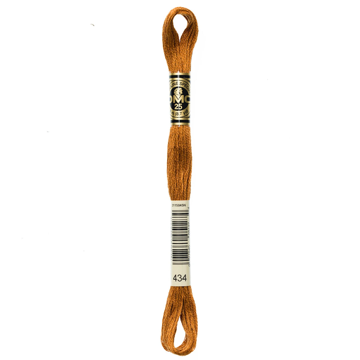 DMC 434 Light Brown 6 Strand Embroidery Floss DMC #117UA-434