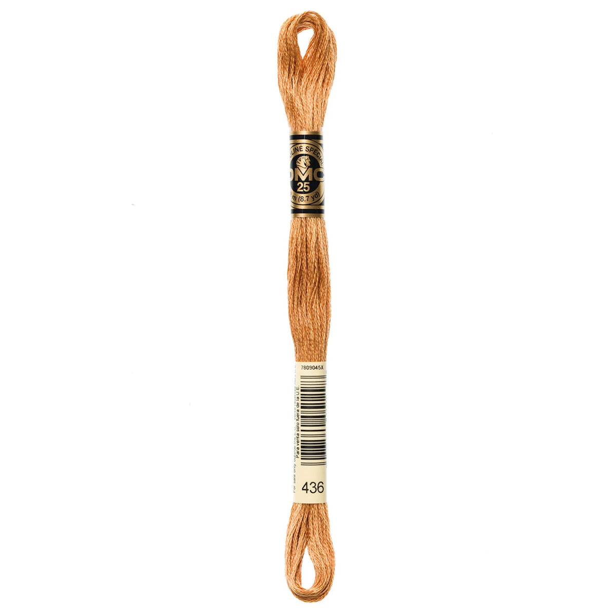 DMC 436 Tan 6 Strand Embroidery Floss DMC #117UA-436