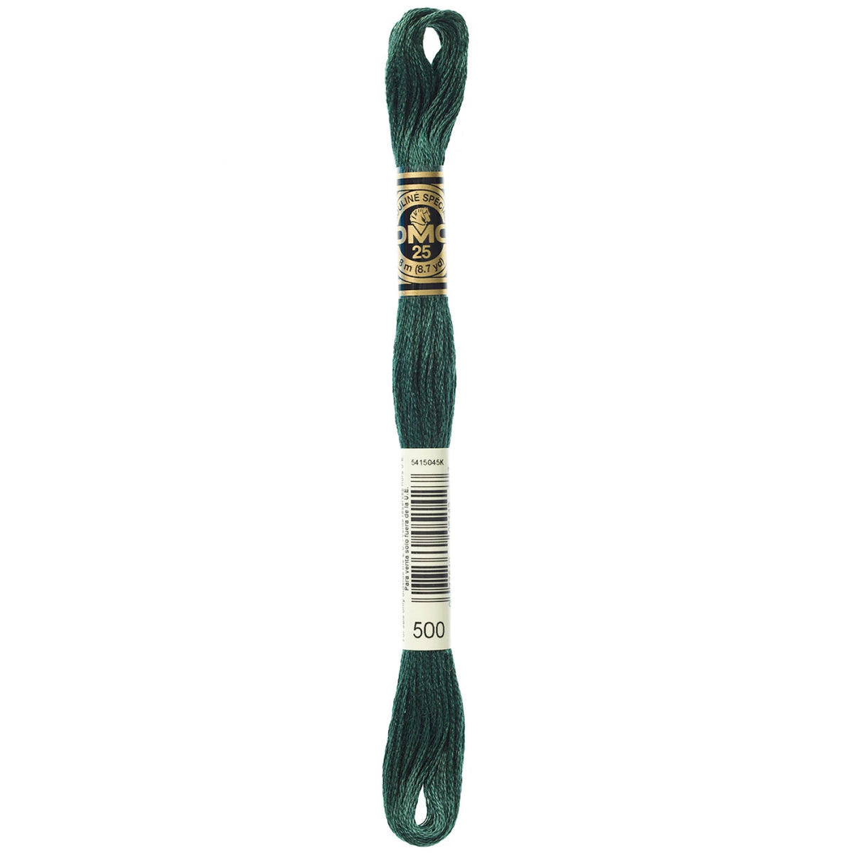 DMC 500 Very Dark Blue Green 6 Strand Embroidery Floss DMC #117UA-500