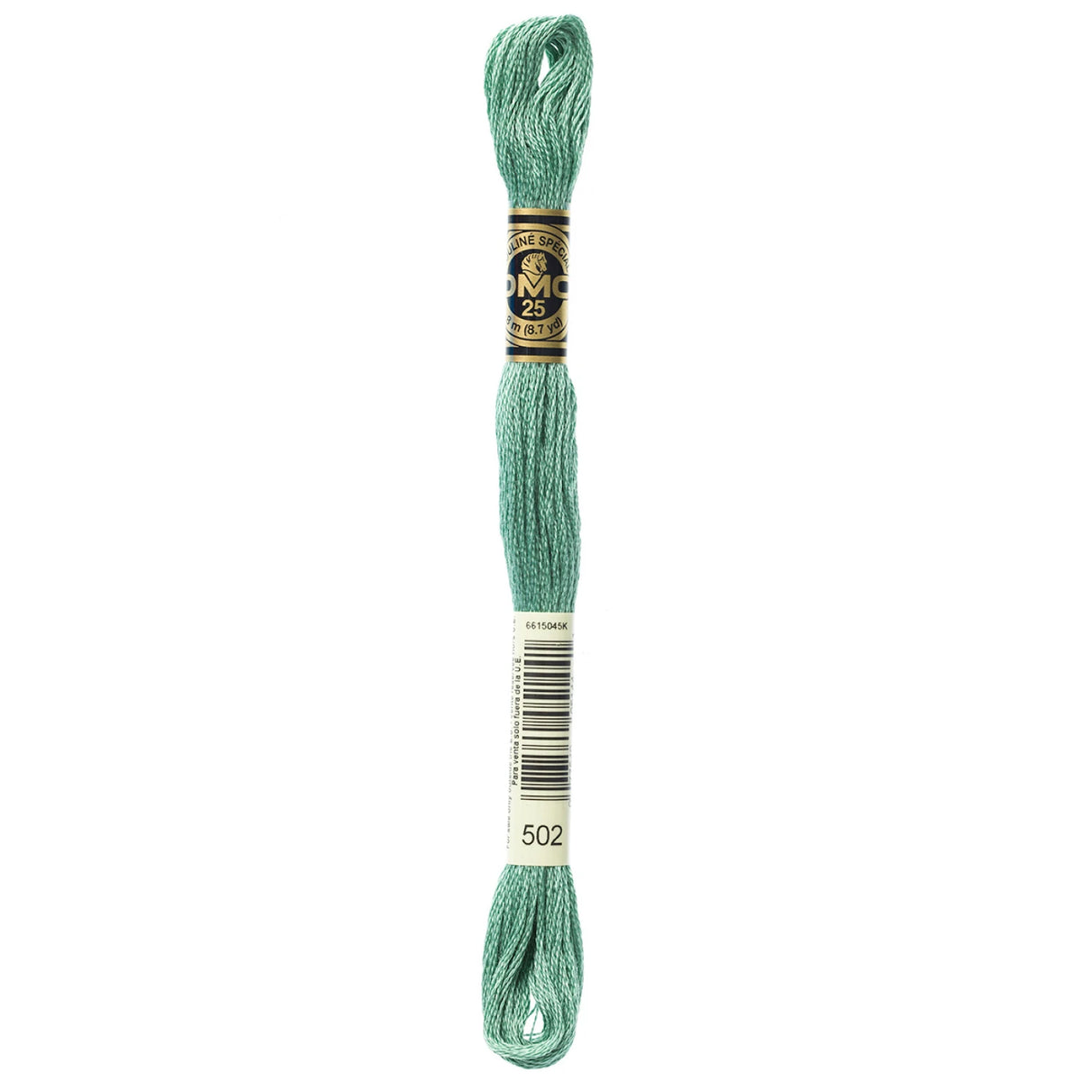 DMC 502 Blue Green 6 Strand Embroidery Floss DMC #117UA-502