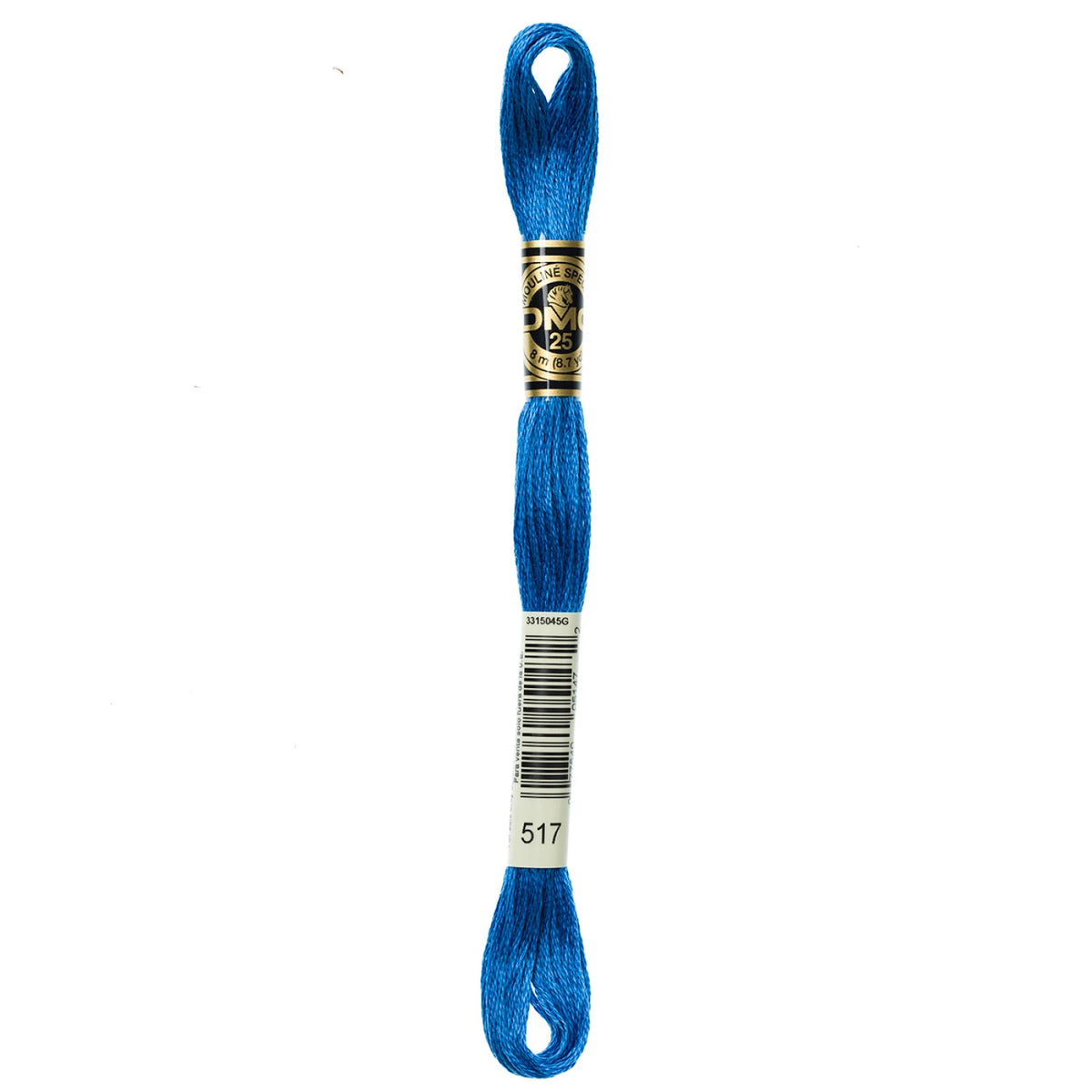 DMC 517 Dark Wedgwood 6 Strand Embroidery Floss DMC #117UA-517