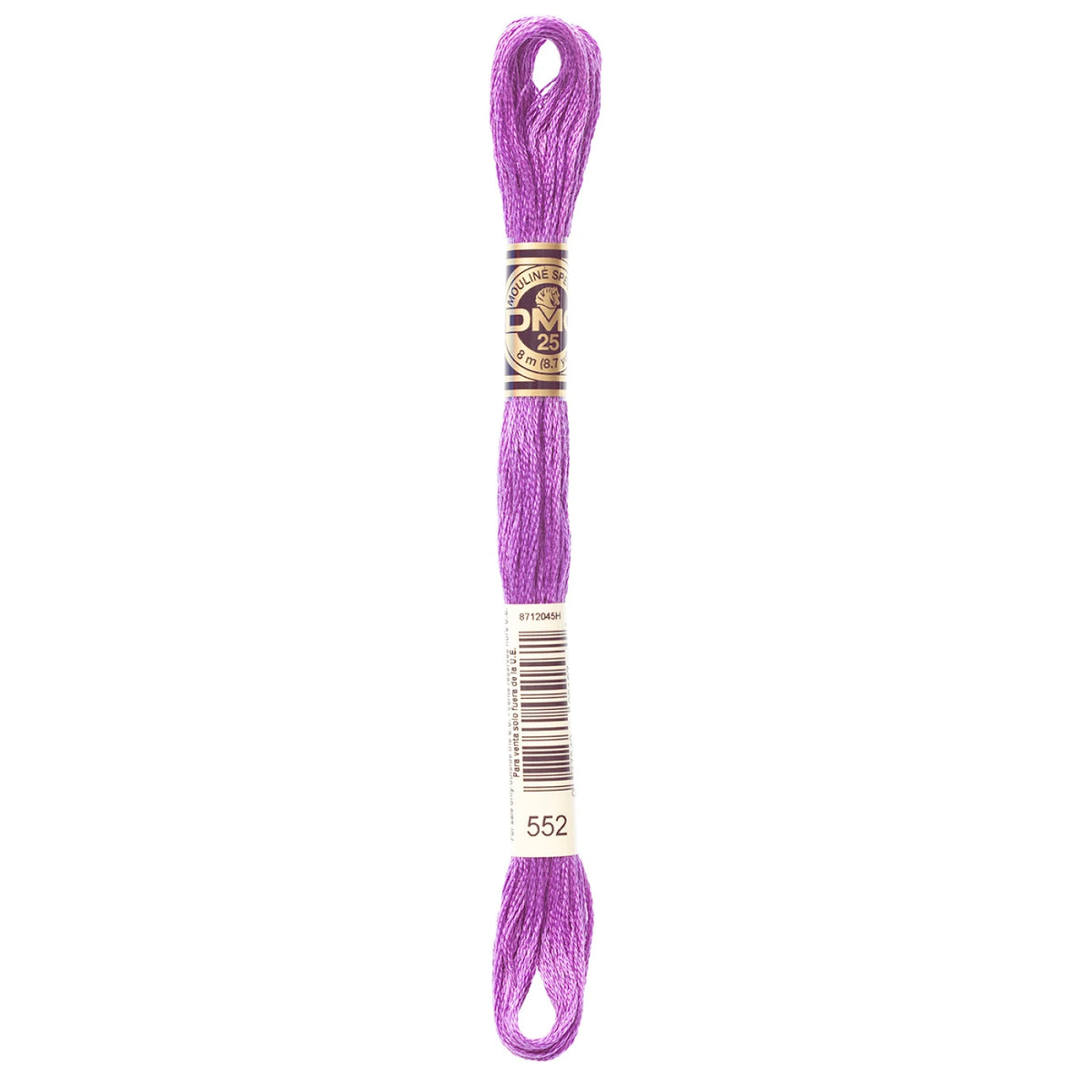 DMC 552 Medium Violet 6 Strand Embroidery Floss DMC #117UA-552