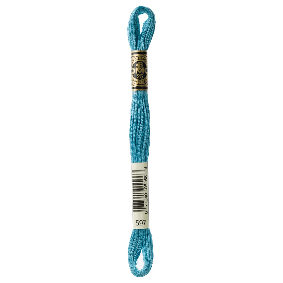 DMC 597 Turquoise 6 Strand Embroidery Floss DMC #117UA-597