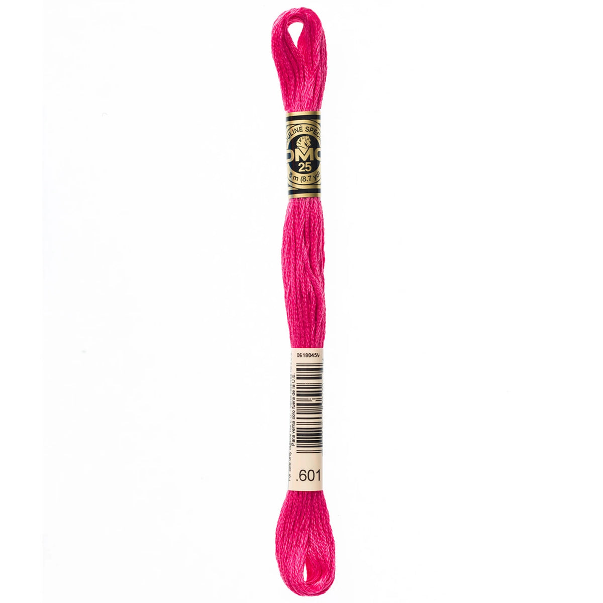 DMC 601 Dark Cranberry 6 Strand Embroidery Floss DMC #117UA-601