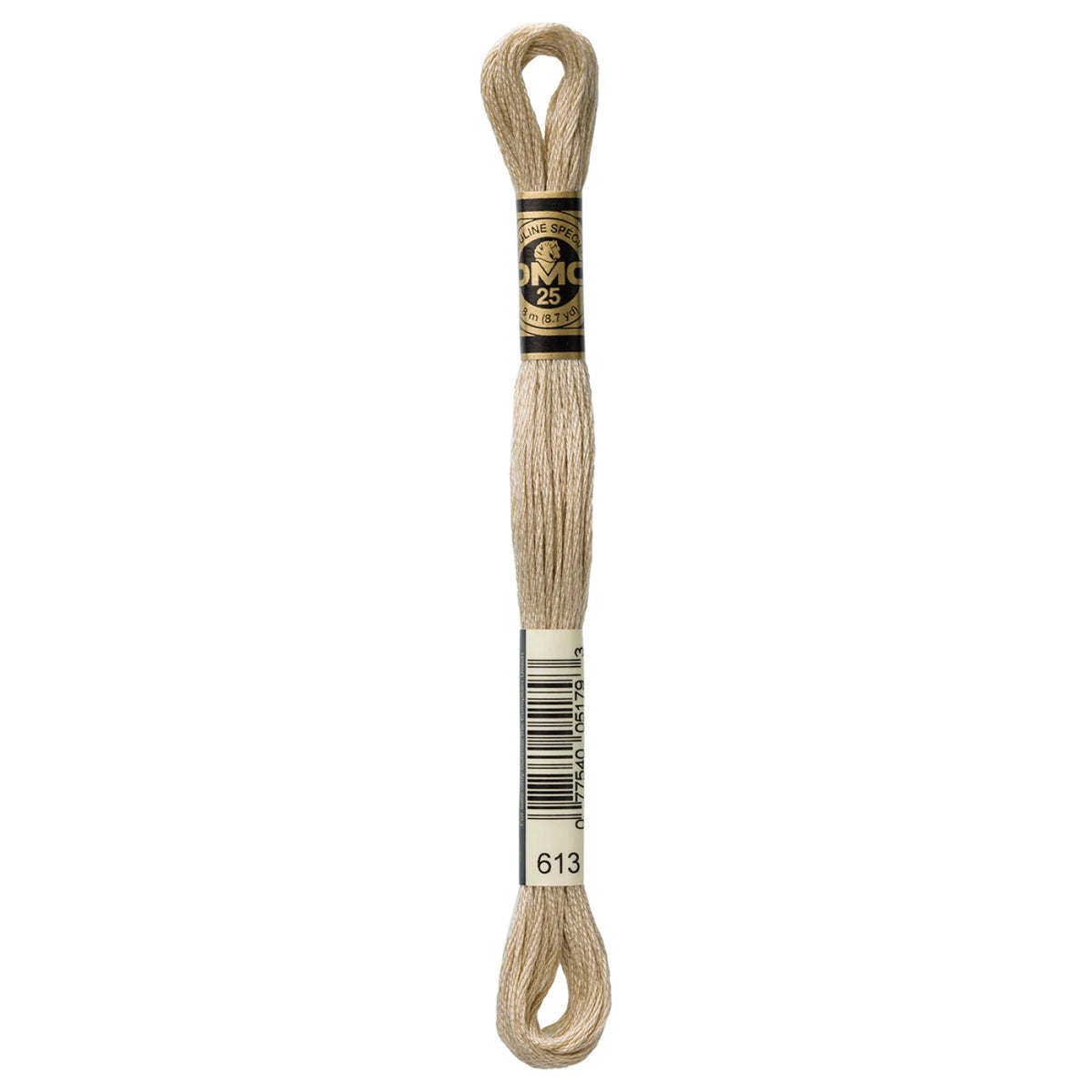 DMC 613 Very Light Drab Brown 6 Strand Embroidery Floss DMC #117UA-613