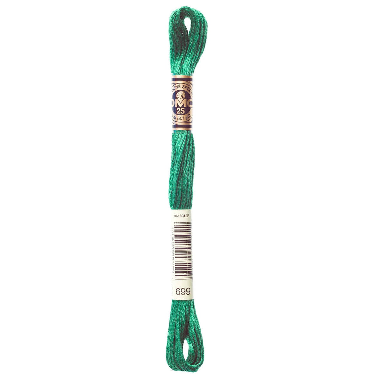 DMC 699 Christmas Green 6 Strand Embroidery Floss DMC #117UA-699