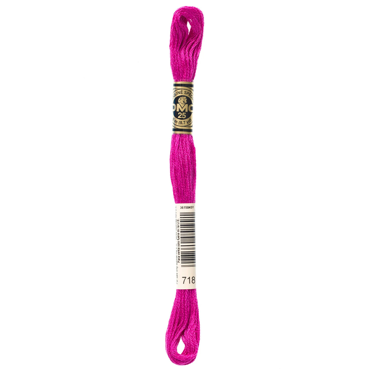 DMC 718 Plum 6 Strand Embroidery Floss DMC #117UA-718