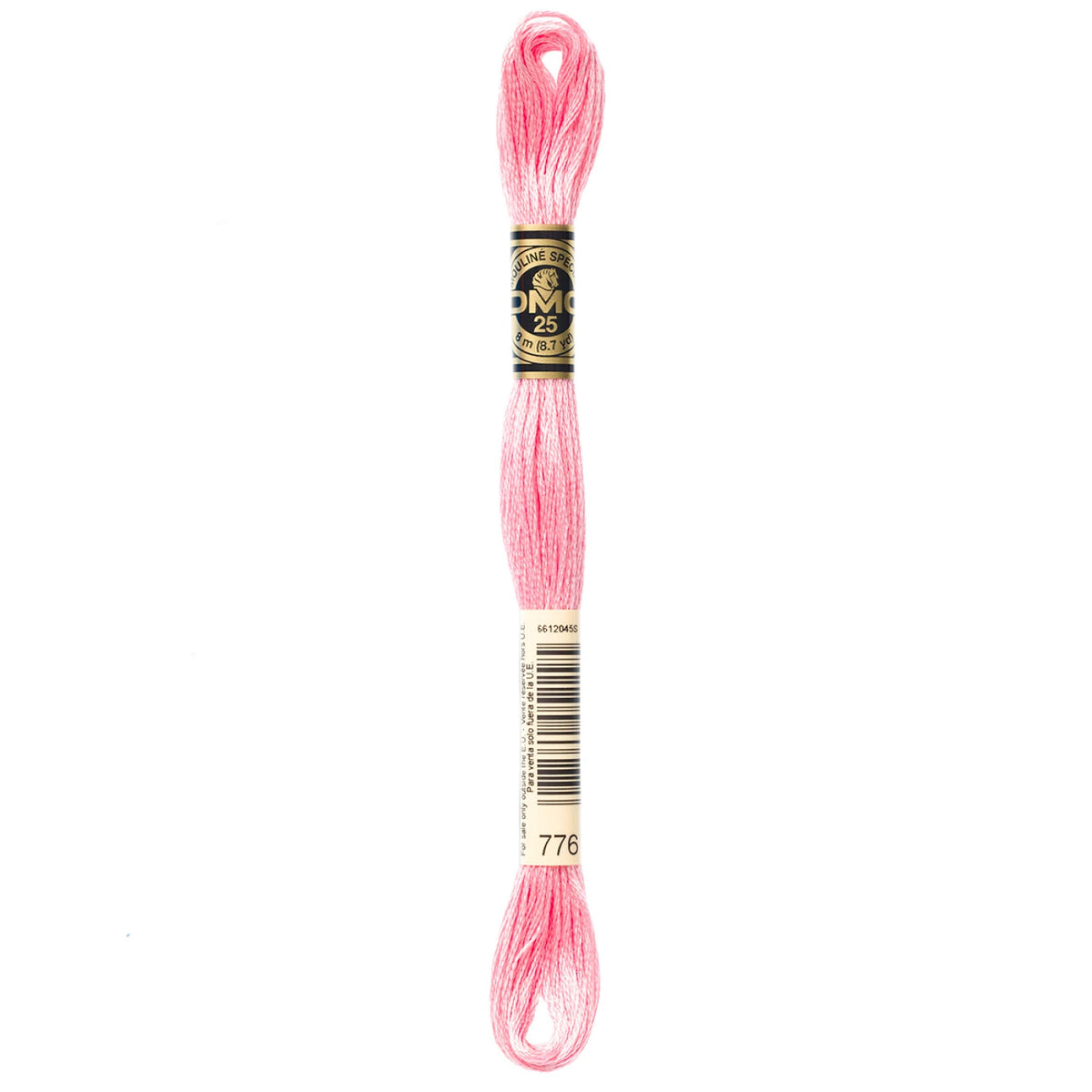 DMC 776 Medium Pink 6 Strand Embroidery Floss DMC #117UA-776