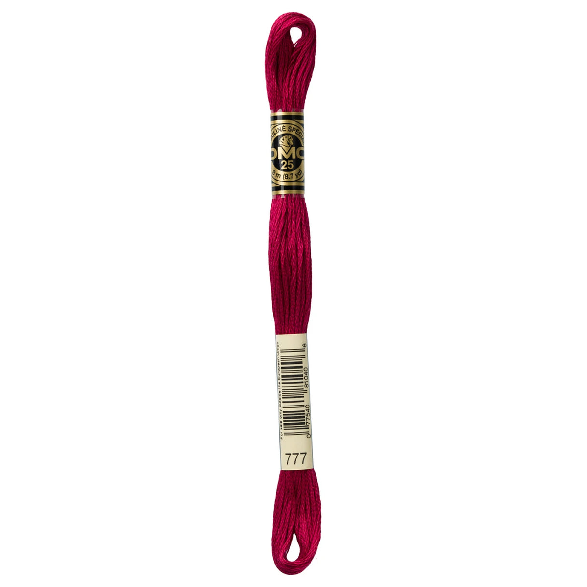 DMC 777 Very Dark Raspberry 6 Strand Embroidery Floss DMC #117UA-777