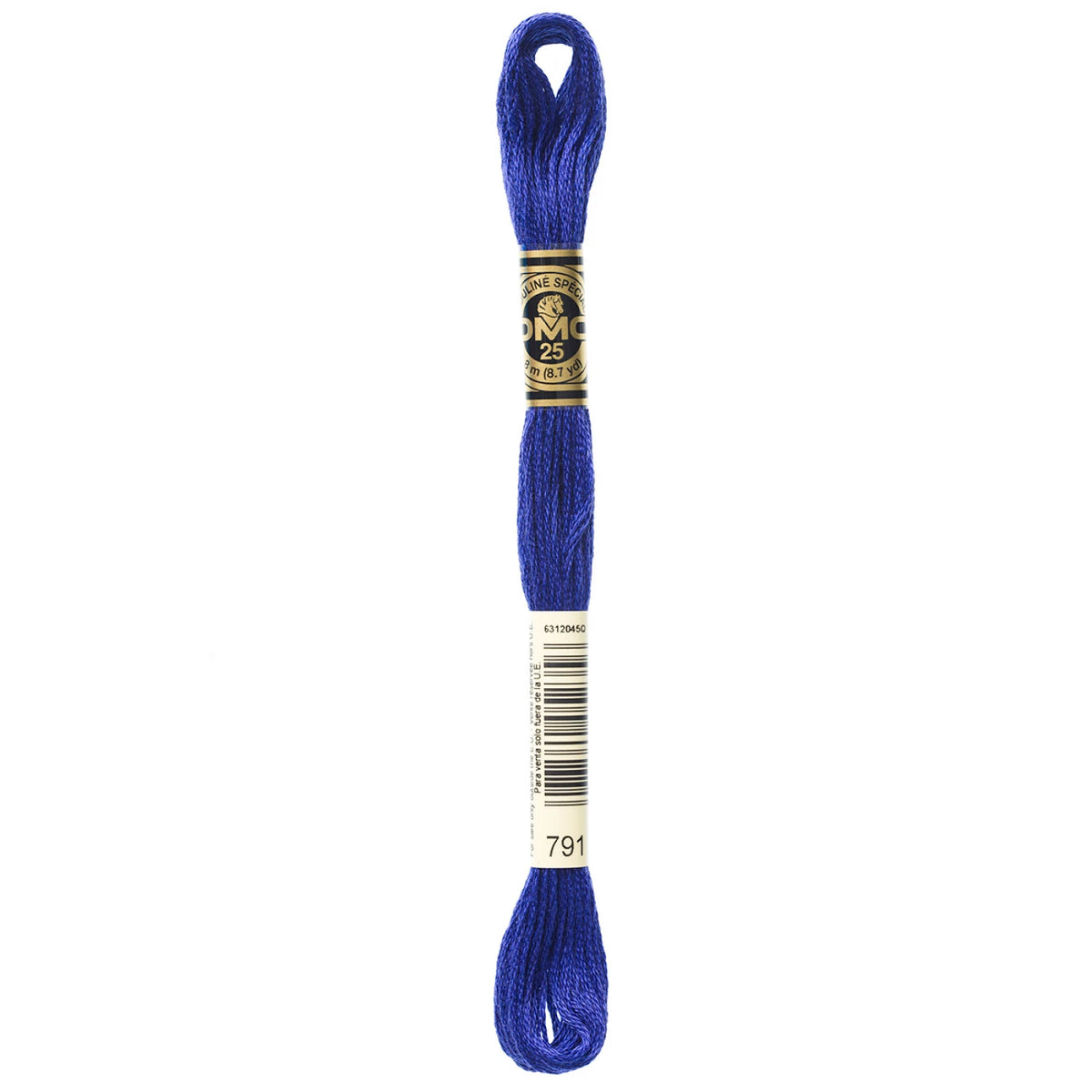 DMC 791 Very Dark Cornflower Blue 6 Strand Embroidery Floss DMC #117UA-791
