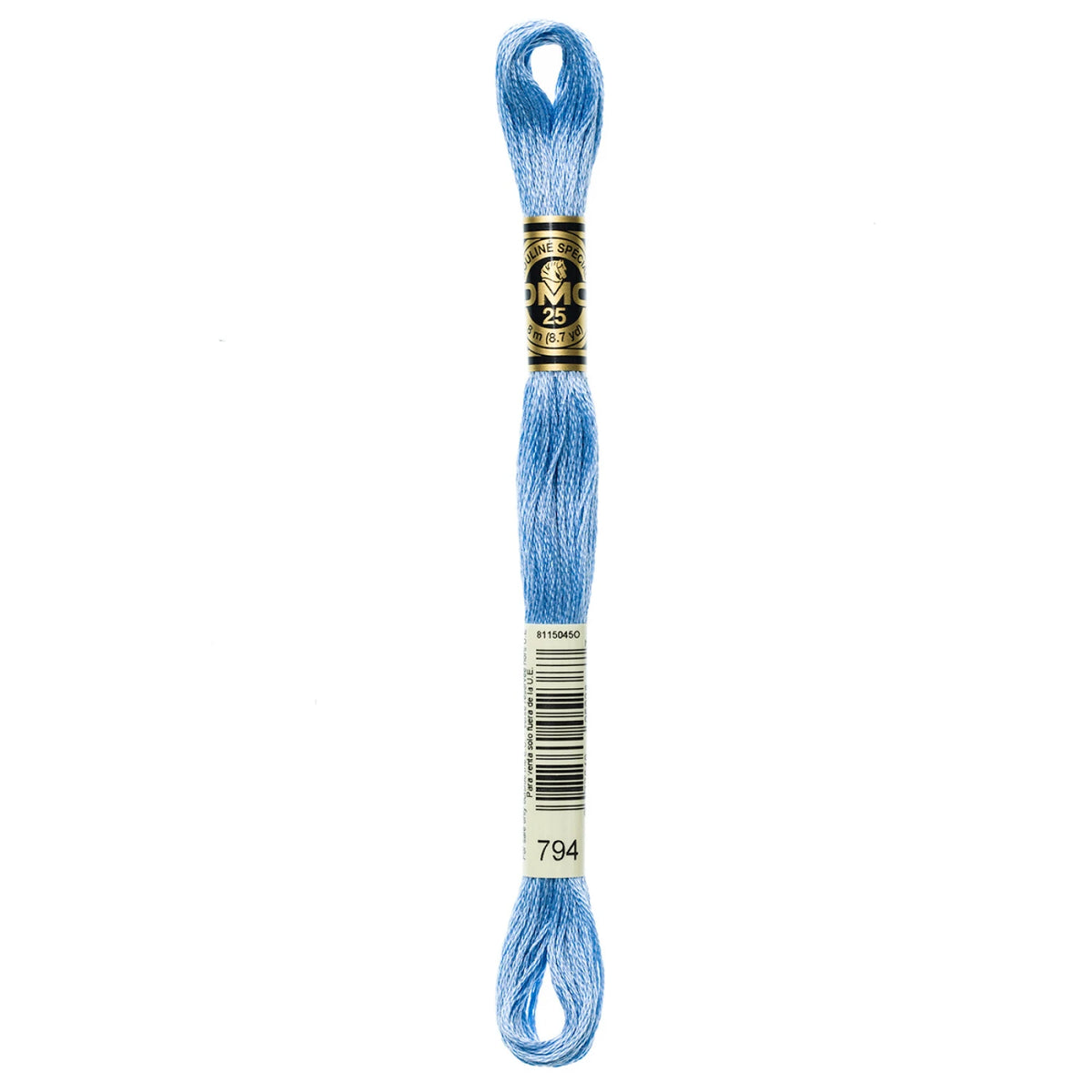DMC 794 Light Cornflower Blue 6 Strand Embroidery Floss DMC #117UA-794