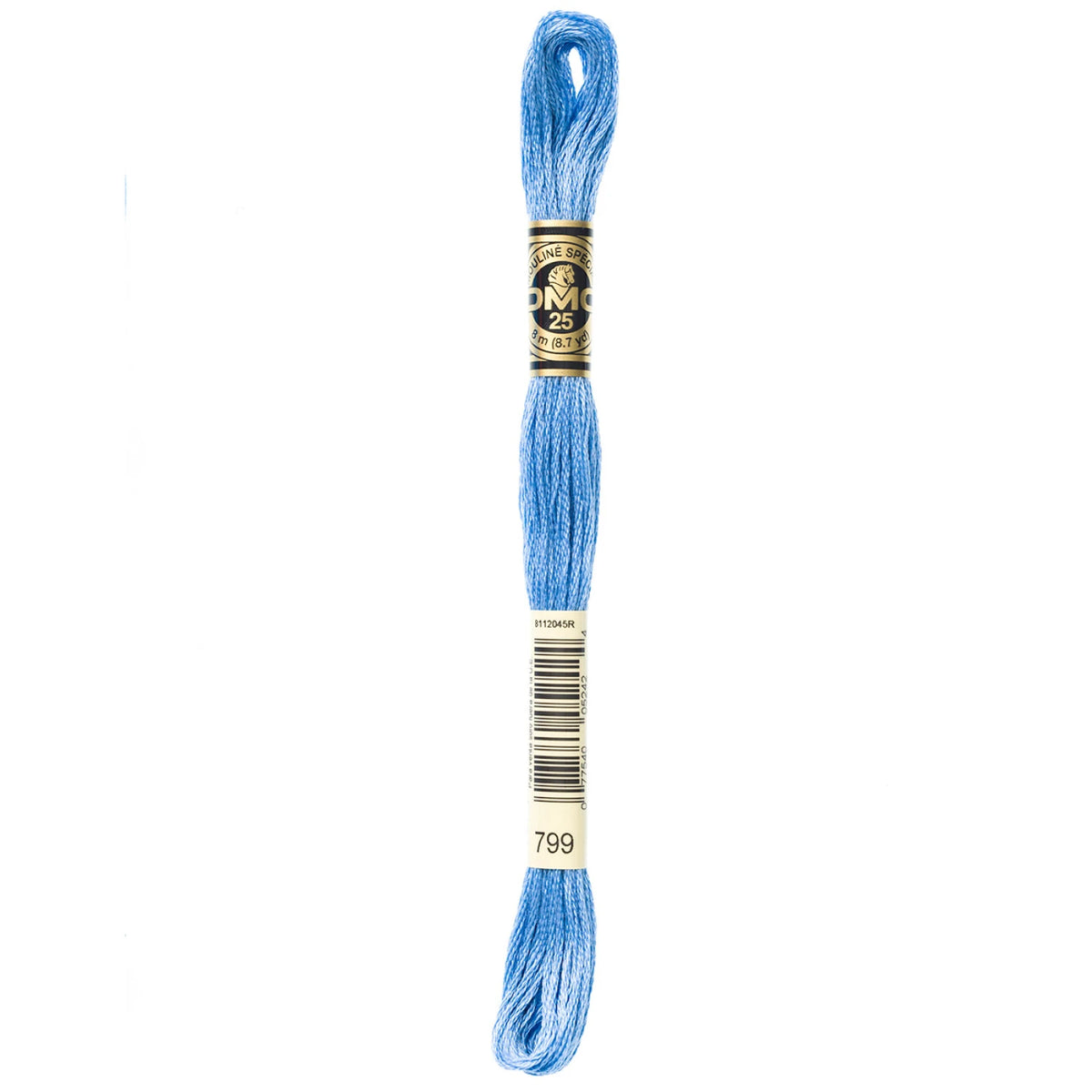 DMC 799 Medium Delft Blue 6 Strand Embroidery Floss DMC #117UA-799