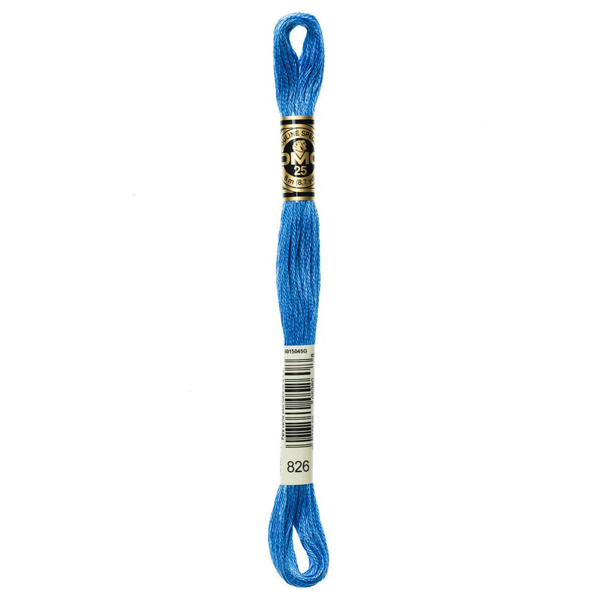 DMC 826 Medium Blue 6 Strand Embroidery Floss DMC #117UA-826