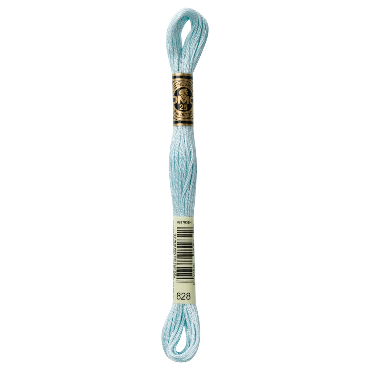 DMC 828 Ultra Very Very Light Blue 6 Strand Embroidery Floss DMC #117UA-828
