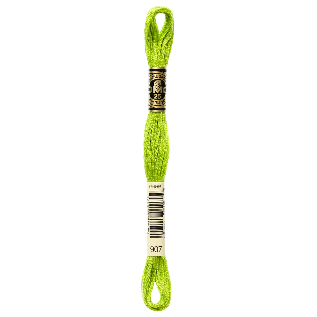 DMC 907 Light Parrot Green 6 Strand Embroidery Floss DMC #117UA-907