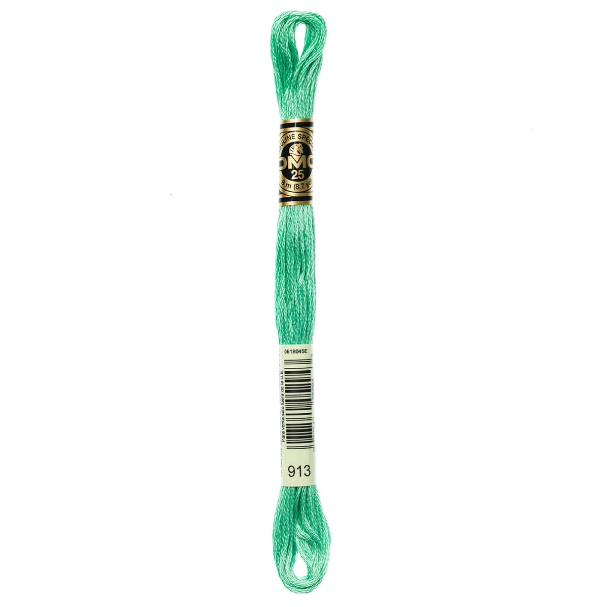 DMC 913 Medium Nile Green 6 Strand Embroidery Floss DMC #117UA-913
