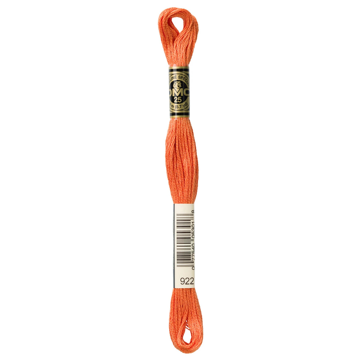 DMC 922 Light Copper 6 Strand Embroidery Floss DMC #117UA-922