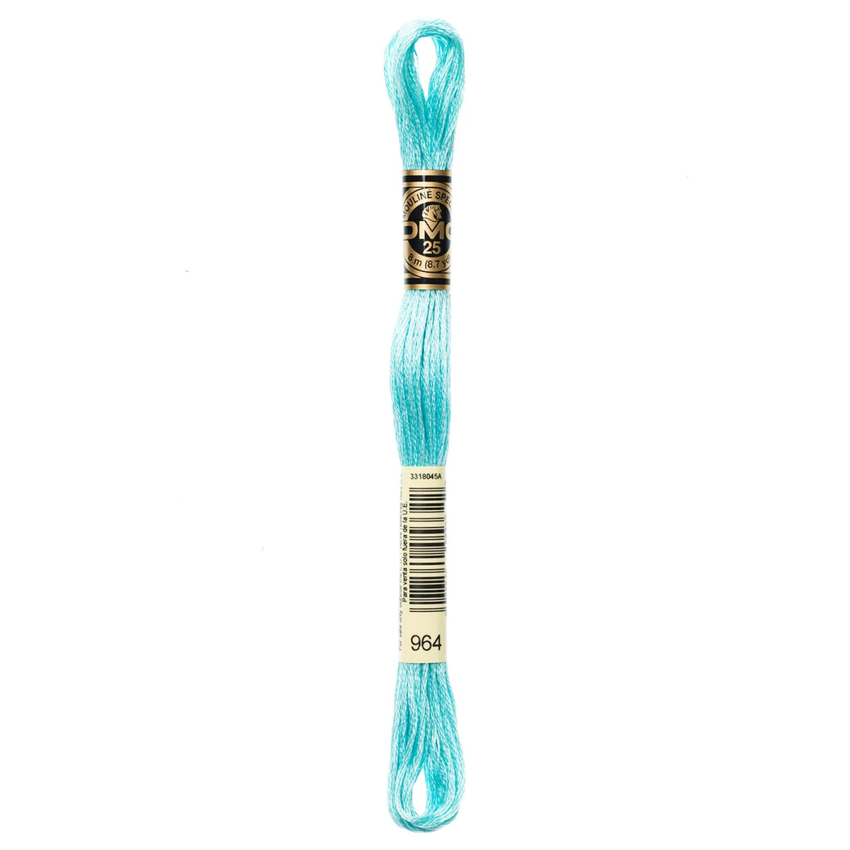 DMC 964 Light Sea Green 6 Strand Embroidery Floss DMC #117UA-964
