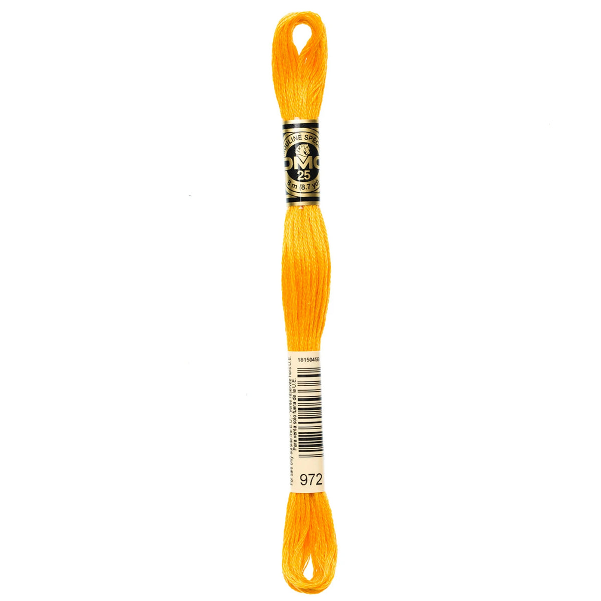 DMC 972 Deep Canary 6 Strand Embroidery Floss DMC #117UA-972