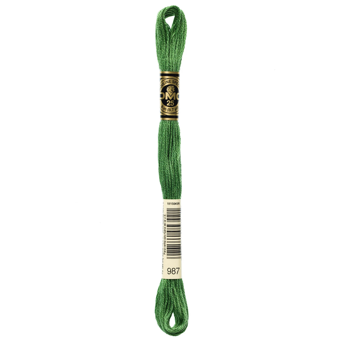 DMC 987 Dark Forest Green 6 Strand Embroidery Floss DMC #117UA-987