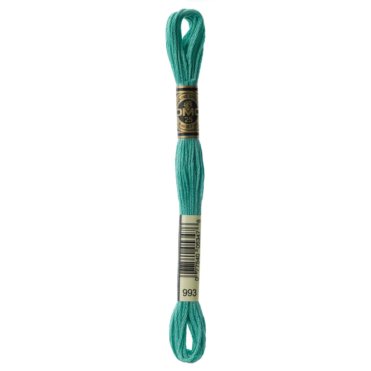 DMC 993 Very Light Aquamarine 6 Strand Embroidery Floss DMC #117UA-993