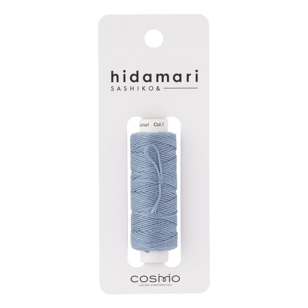Cosmo Hidamari Solid Sashiko Thread - 30 meter skein - Made in Japan
