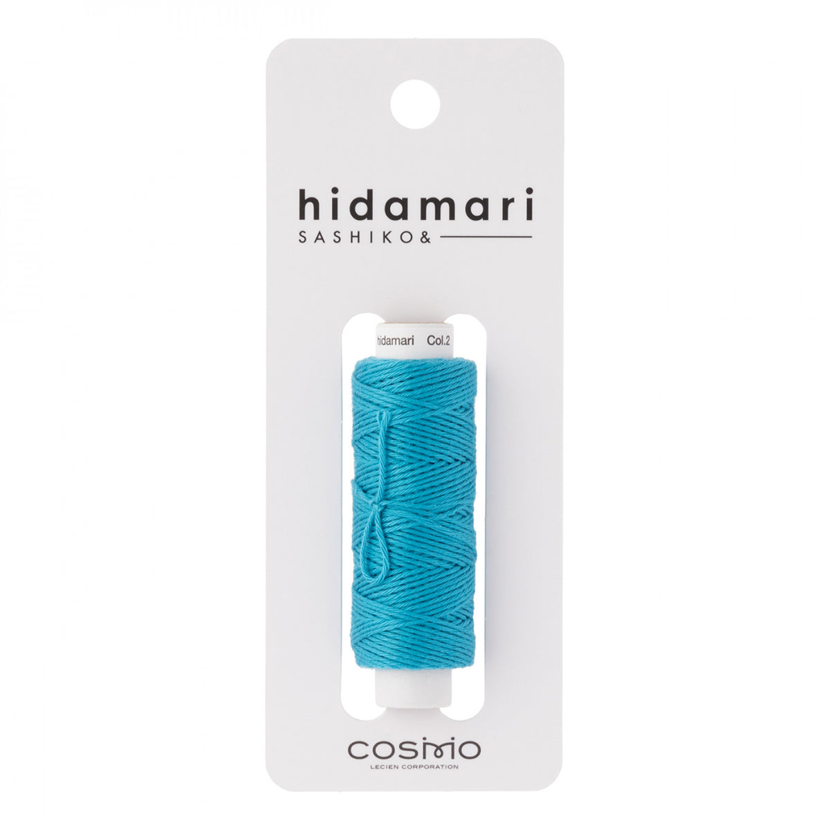 Cosmo Hidamari Solid Sashiko Thread - 30 meter skein - Made in Japan