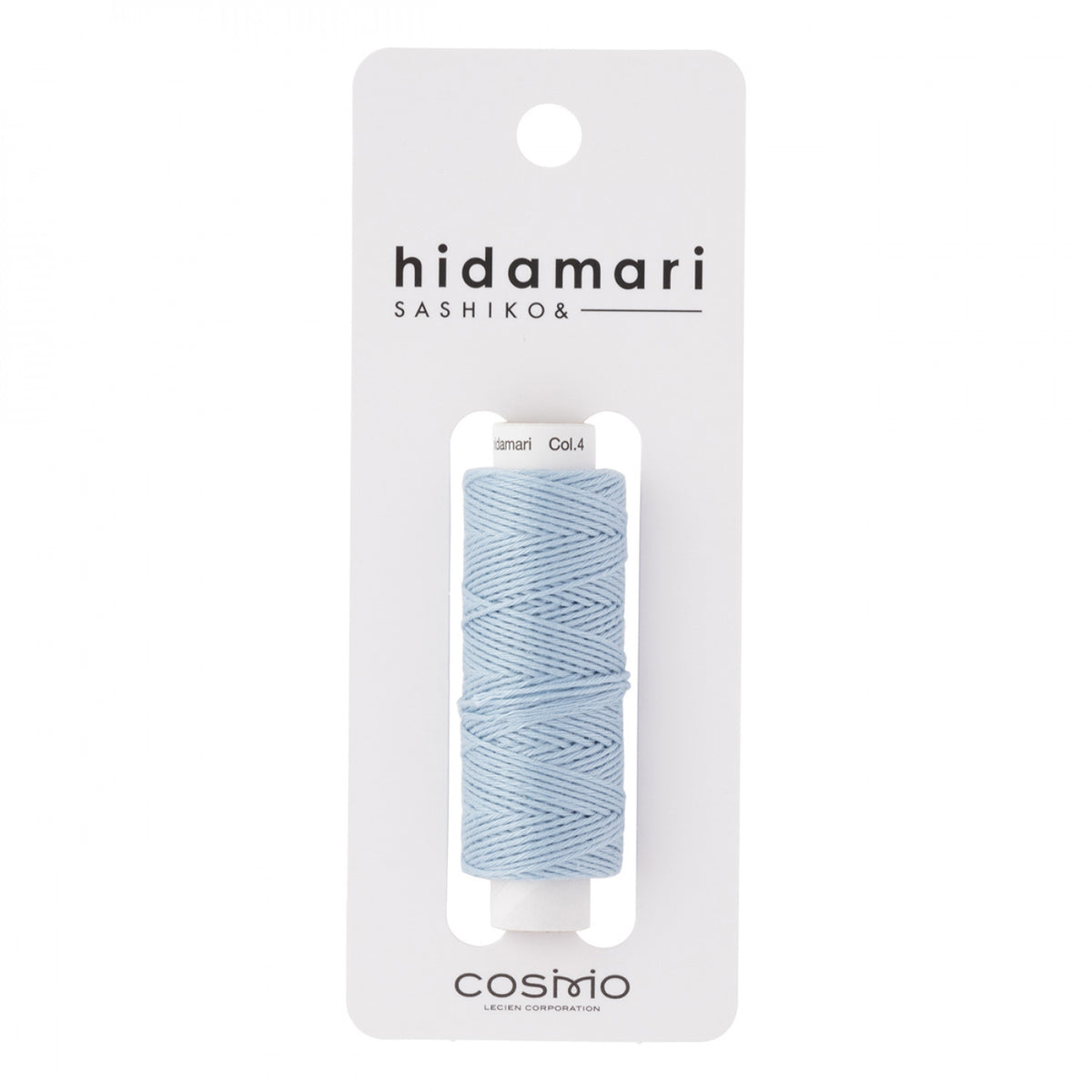 Cosmo Hidamari Solid Sashiko Thread - 30 meter skein - Made in Japan