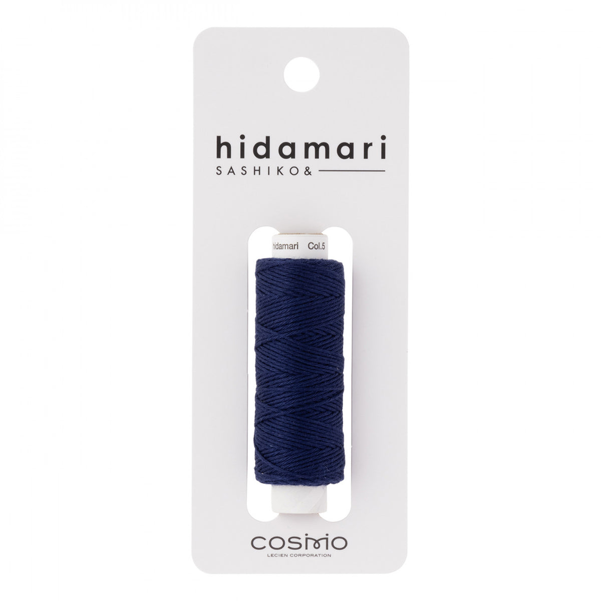Cosmo Hidamari Solid Sashiko Thread - 30 meter skein - Made in Japan