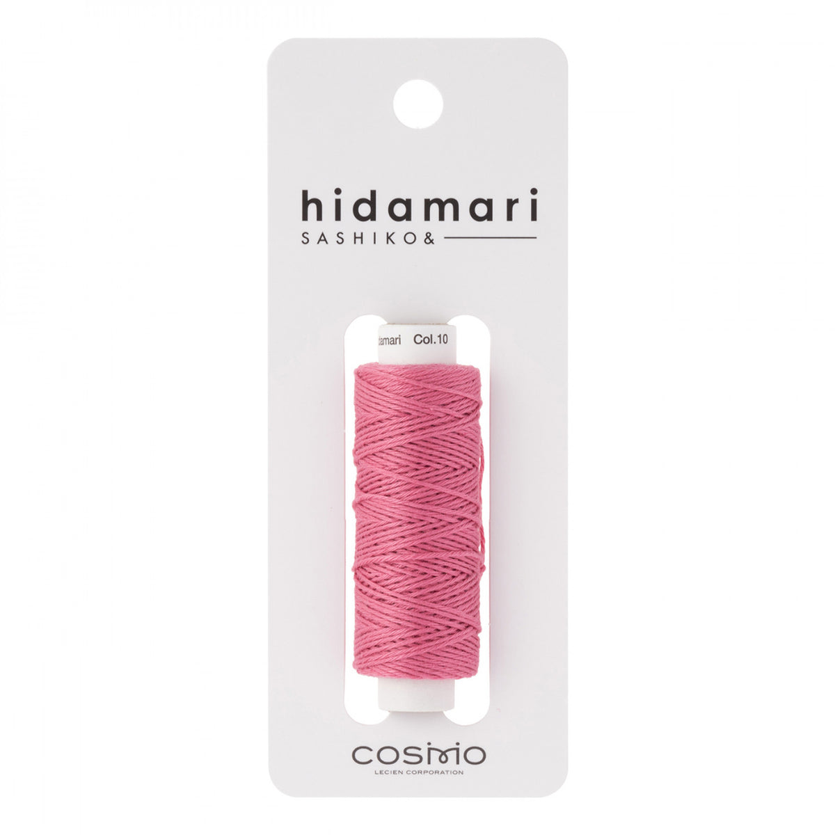 Cosmo Hidamari Solid Sashiko Thread - 30 meter skein - Made in Japan