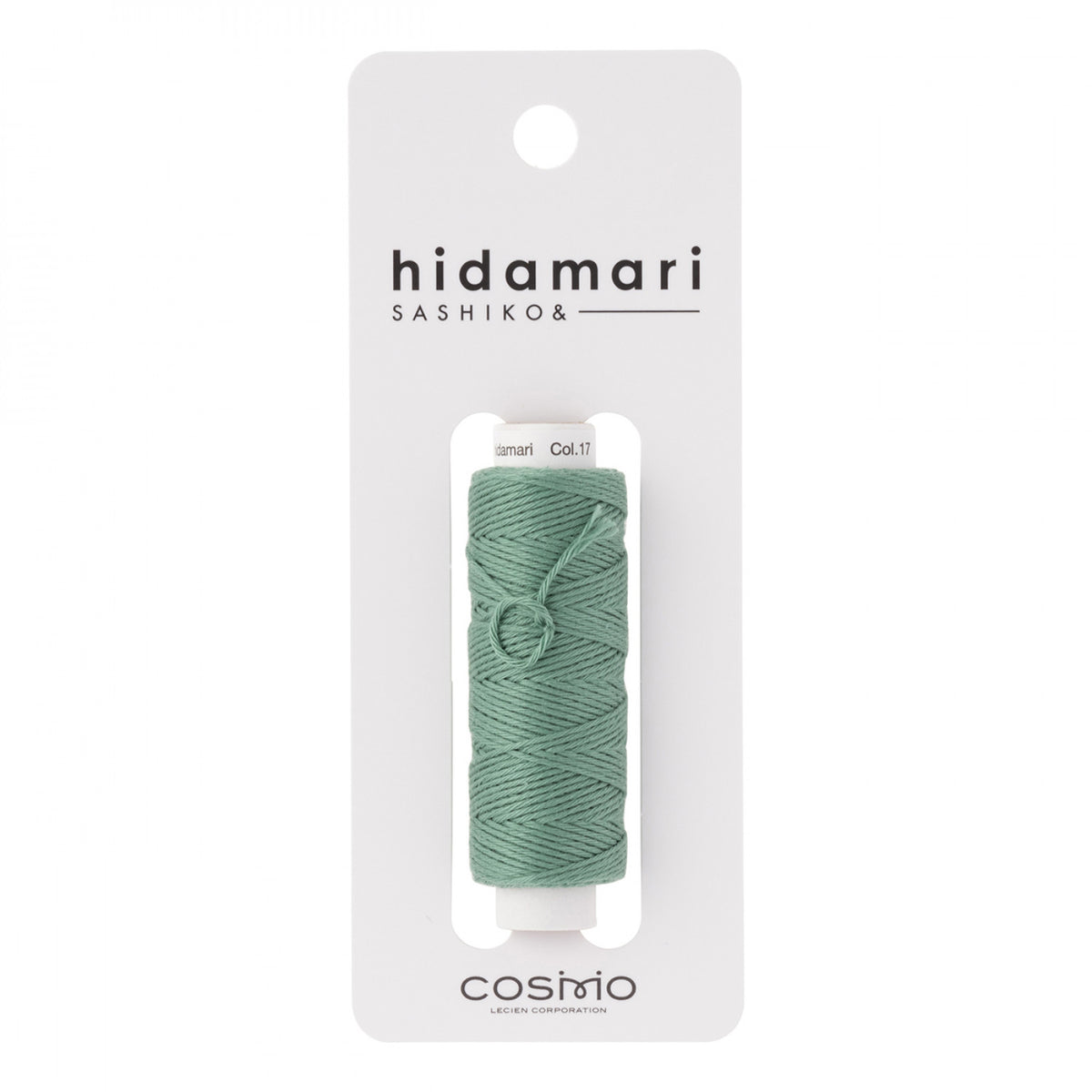 Cosmo Hidamari Solid Sashiko Thread - 30 meter skein - Made in Japan