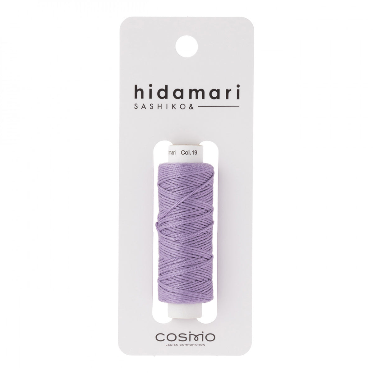 Cosmo Hidamari Solid Sashiko Thread - 30 meter skein - Made in Japan