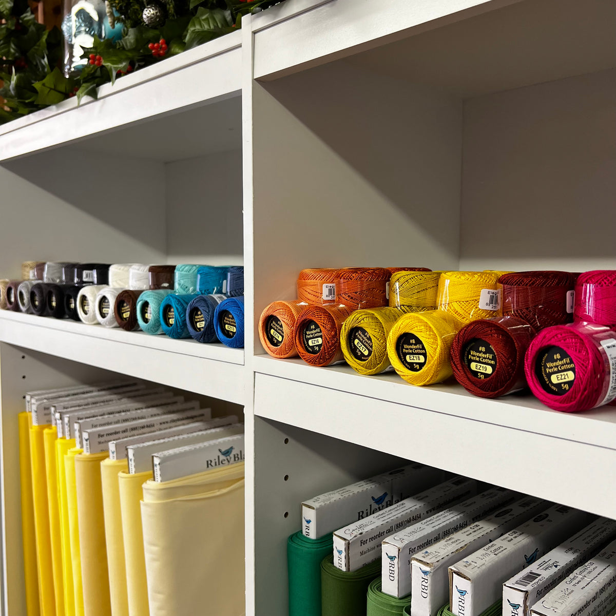 Eleganza 8wt Solid Perle Cotton Thread 42 yd