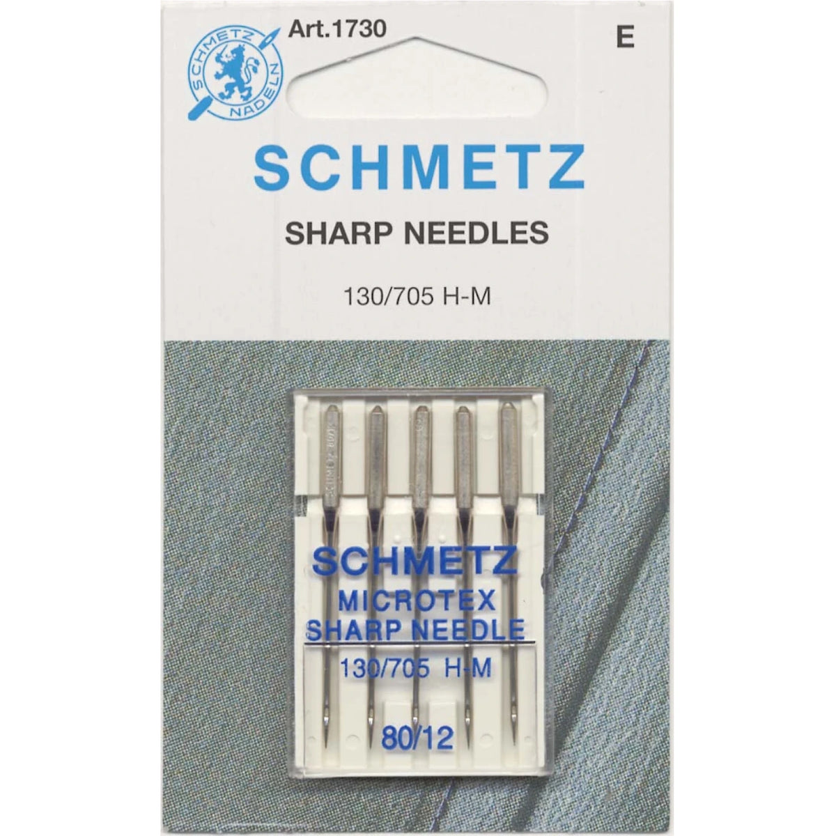 Schmetz Sewing Machine Needles - Various Sizes and Types