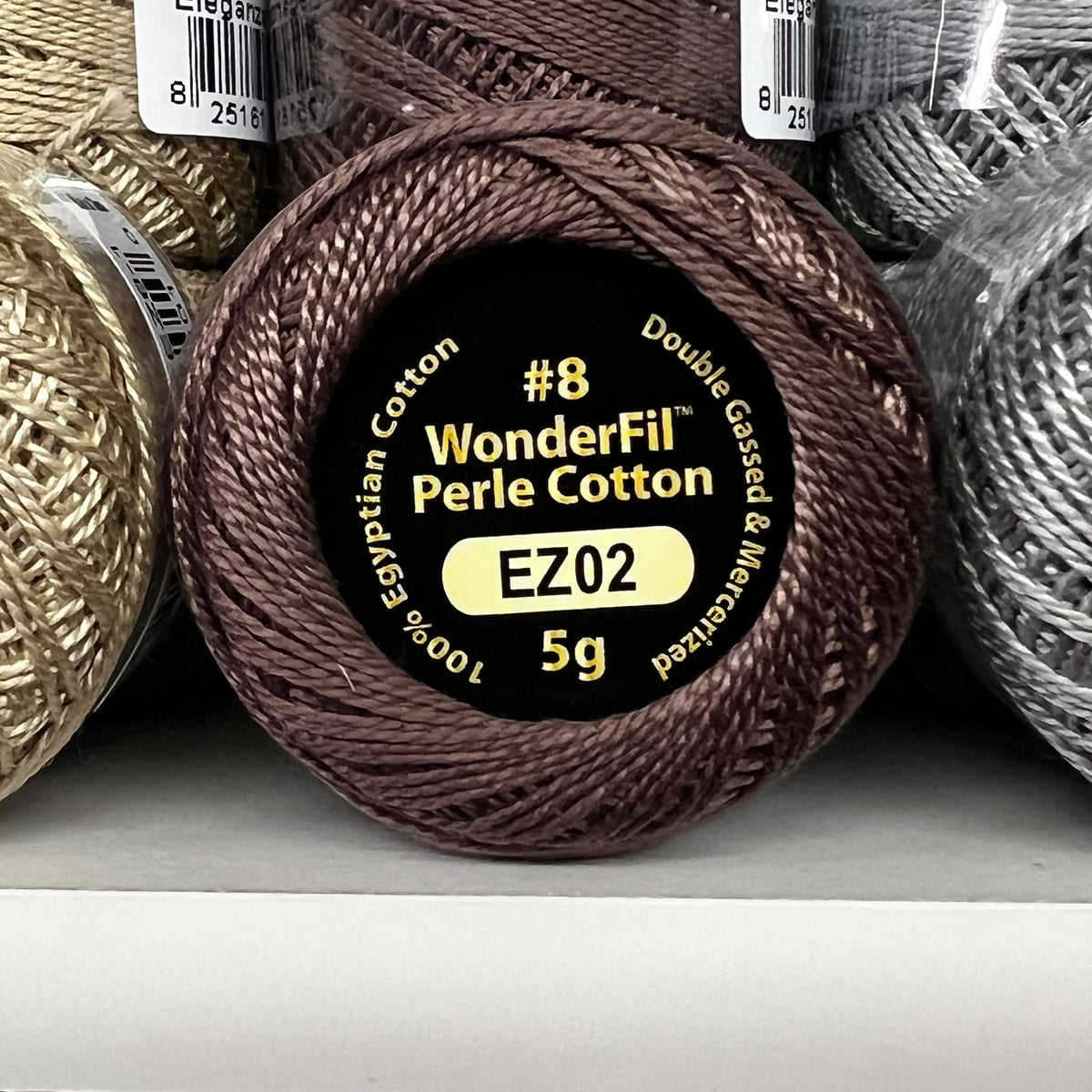 Eleganza 8wt Solid Perle Cotton Thread 42 yd