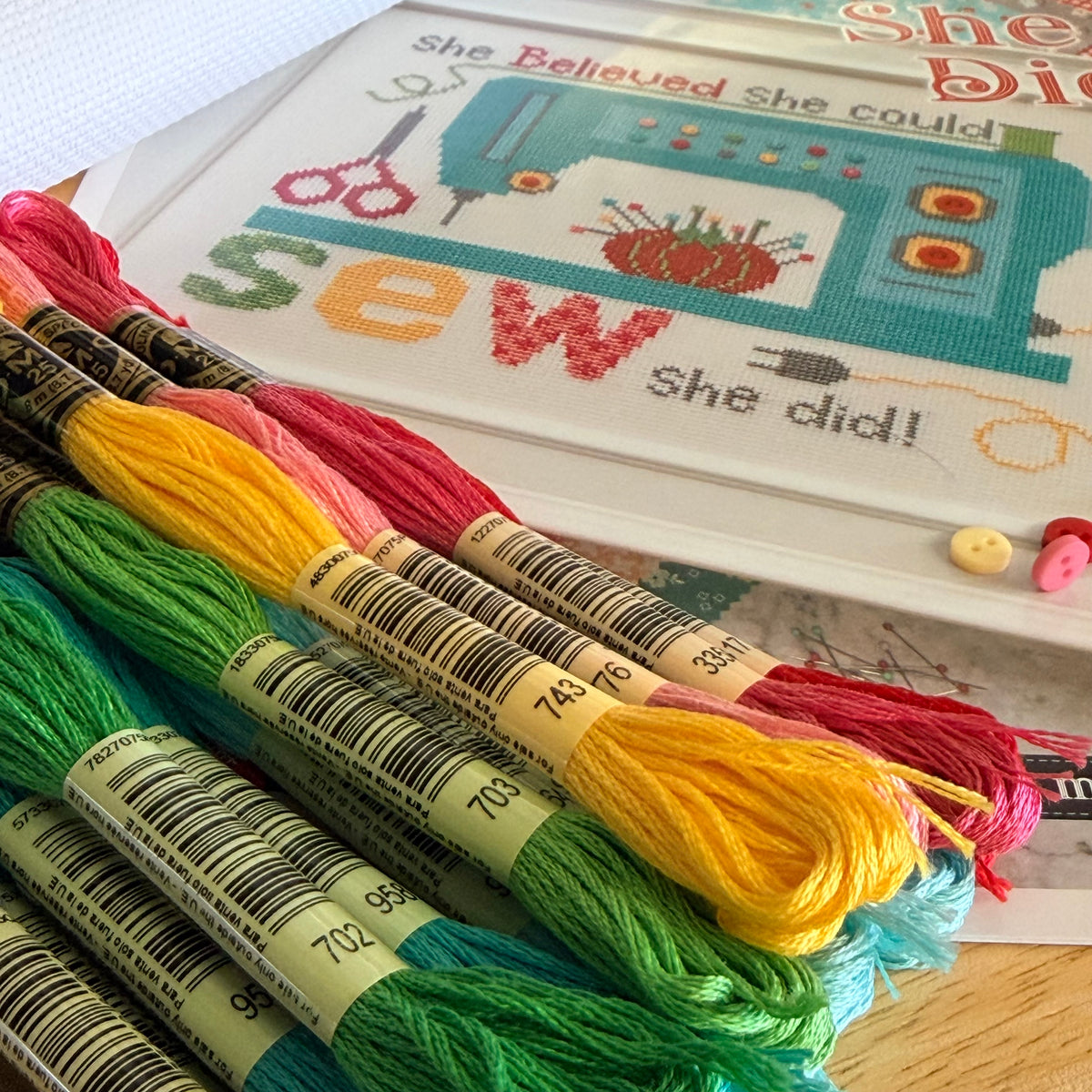 It's Sew Emma | Sew She Did Cross Stitch Kit